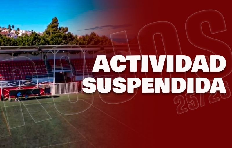 Suspensión de actividad 24/03/2026