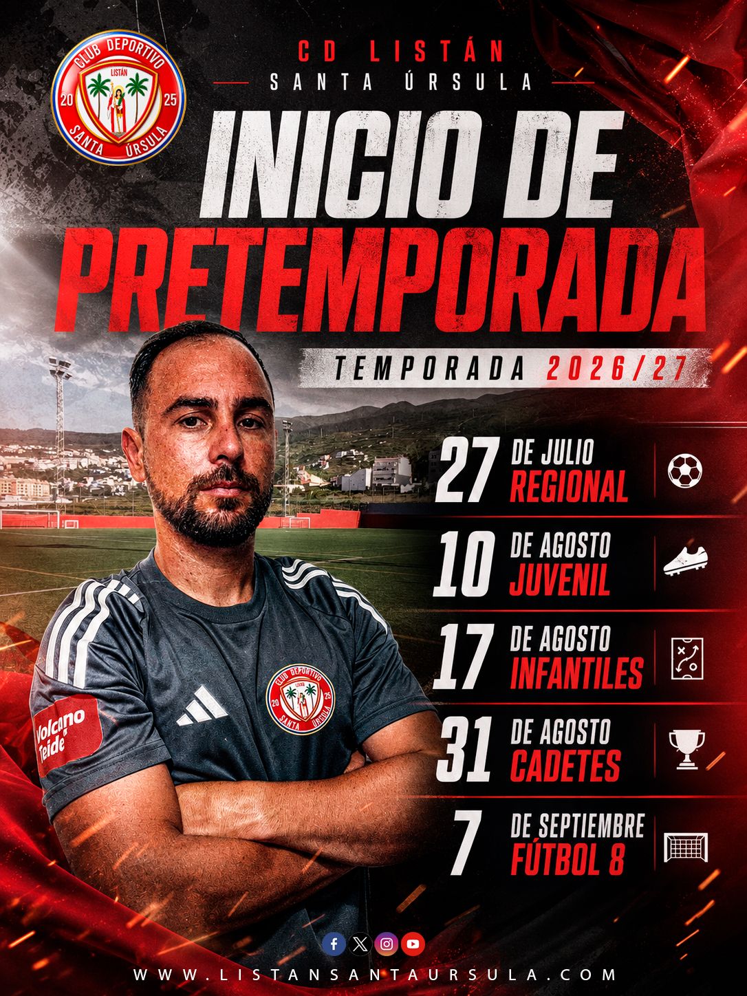 Ponemos en marcha la pretemporada 2026/2027