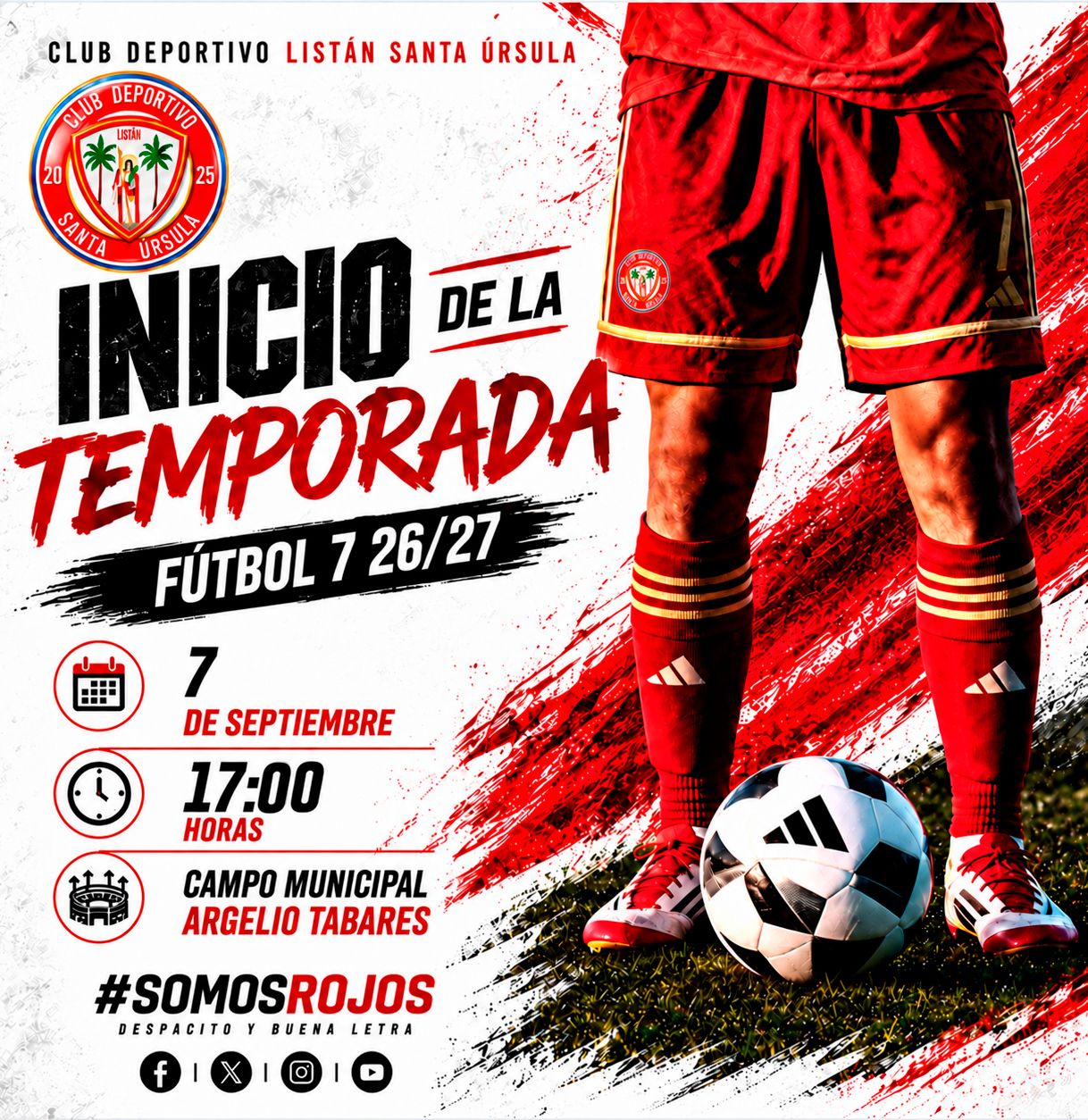 Vuelve el fútbol 7, familia completa